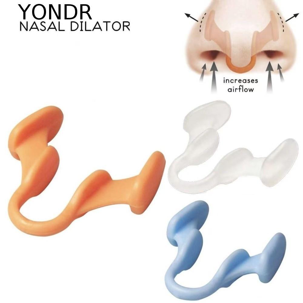 YONDR Anti-snoring Nose Plug, ซิลิโคนยืด Sleeping Nose Clip, ปรับปรุง Sleep Quality Mini สบาย Breath