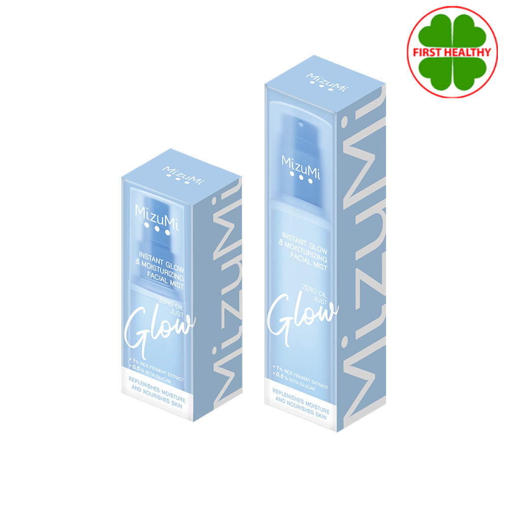 Mizumi Instant Glow & Moisturizing Facial mist มิซึมิ อินสแตนท์ แอนด์ มอยส์เจอร์ไรซิ่ง (2 ขนาด)