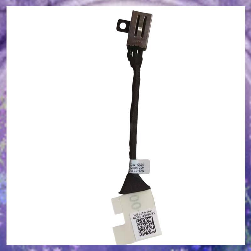 3510 แล็ปท็อปชาร์จ Flex Cable 0N8R4T DC Power Jack Cable อะไหล่ 1 ชิ้น
