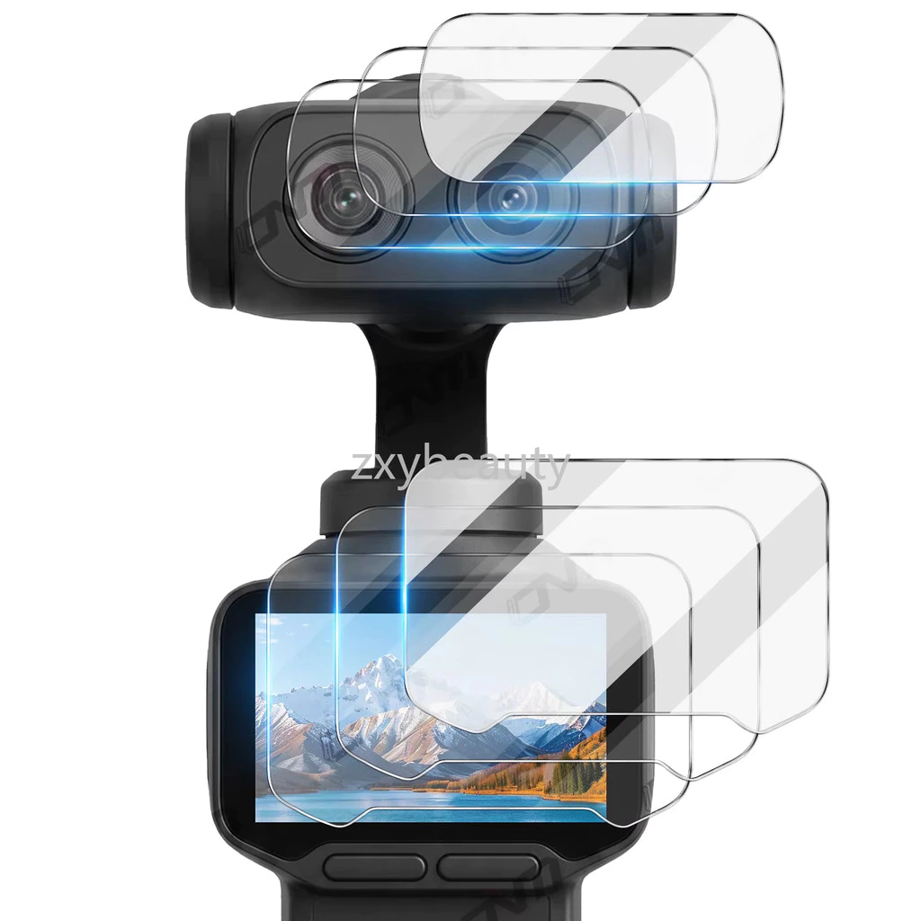 สําหรับ Insta360 Luna Ultra Screen Protector กระจกนิรภัย Flim สําหรับ Insta360 LunaUltra Anti-Scratch เลนส์ฟิล์มกล้องอุปกรณ์เสริม
