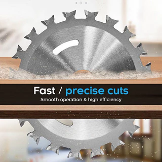 1Pcs Alloy Woodworking Double Side Saw Blade Circular Cutting Disc Rotating Drilling Tool For Wood Plastic AluminumSteel