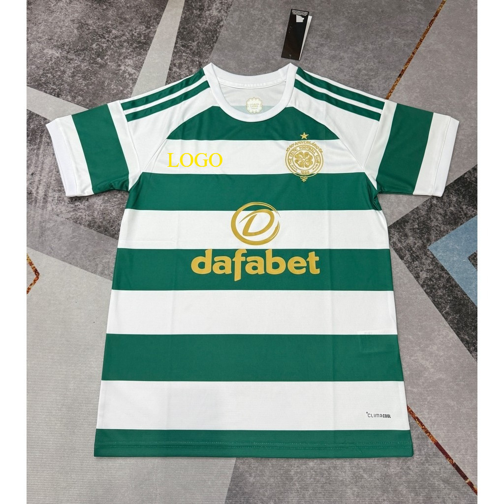 NEW2026-27 World Cup Celtics Home Jersey แฟนรุ่นที่กําหนดเองชื่อจํานวน AAA + ขนาด S-4XL คุณภาพระดับพรีเมียม Brea ฟุตบอล Jerseythable แห้งเร็วเสื้อฟุตบอลผู้ใหญ่หลาย