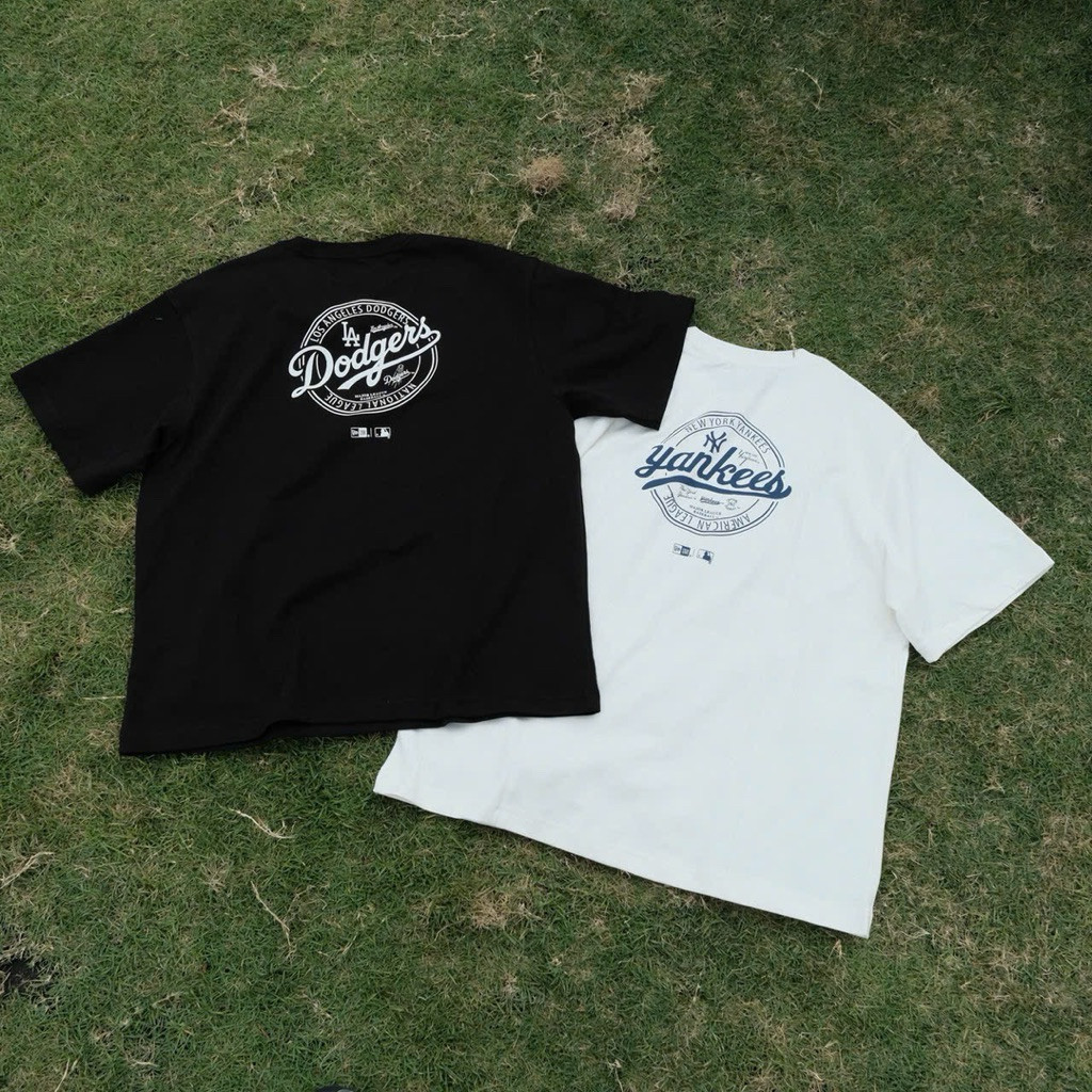 夏季圆领透气MBL Premium Cotton เสื้อยืดลําลองสําหรับบุรุษและสตรี