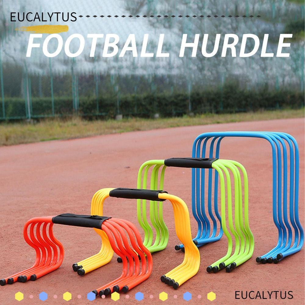 EUCALYTUSTH ฟุตบอล Hurdle, ความปลอดภัยความเร็ว Agility อุปกรณ์การฝึกอบรม Hurdle บันได, ปรับความสูงกล