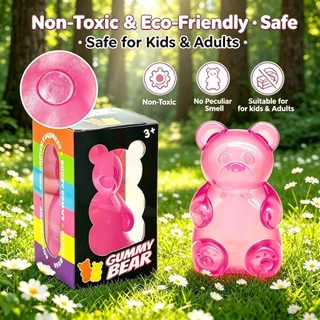 4 ชิ้น Needoh หมีน่ารัก Squishy ของเล่น Maltose Sensory Anti Stress ของเล่น Maltose Slow Rebound Squishy บีบนุ่มความวิตกกังวล Calming