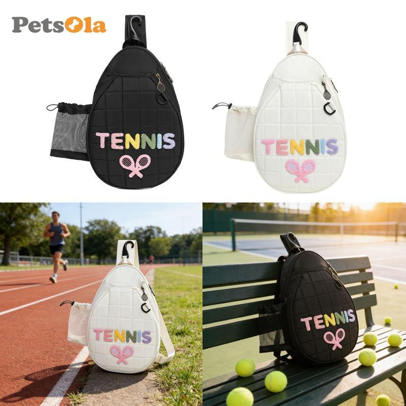 PETSOLA ไม้เทนนิสกระเป๋าสะพาย Tote Organizer รูปที่ 4