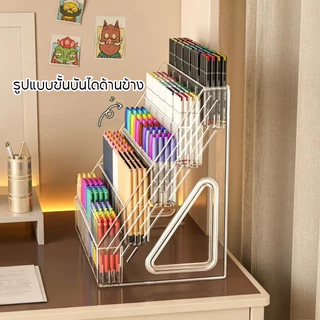ชั้นวางอะคริลิค 3-5 ชั้น ป้าย กล่องตาบอด เครื่องเขียน เครื่องสำอาง ยาทาเล็บ ที่เก็บชา แบ่งช่อง อุปสรรคที่เพิ่มขึ้น
