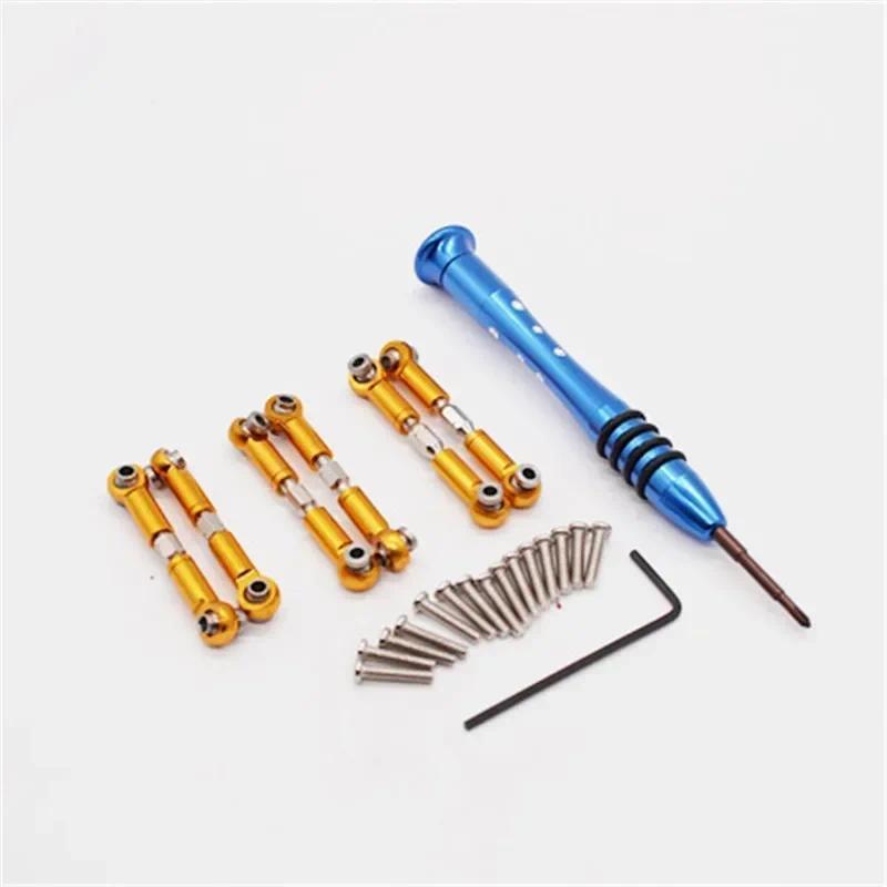 6 ชิ้นโลหะดึง Rod สําหรับ Wltoys A949 A959 A969 A979 K929