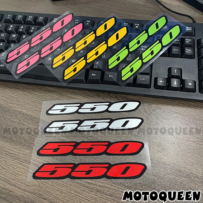 รถจักรยานยนต์สะท้อนแสงสัญลักษณ์ถังด้านข้าง Fairing หมวกกันน็อคล้อขอบ Decal สติกเกอร์สําหรับ XJ XZ RX