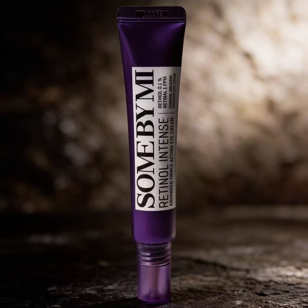 SOME BY MI Retinol Intense Triple Action Eye Cream 30ml ครีมทาตา 0.1% Retinol ลดรอยคล้ำ ถุงใต้ตา เนียนใส เต่งตึง