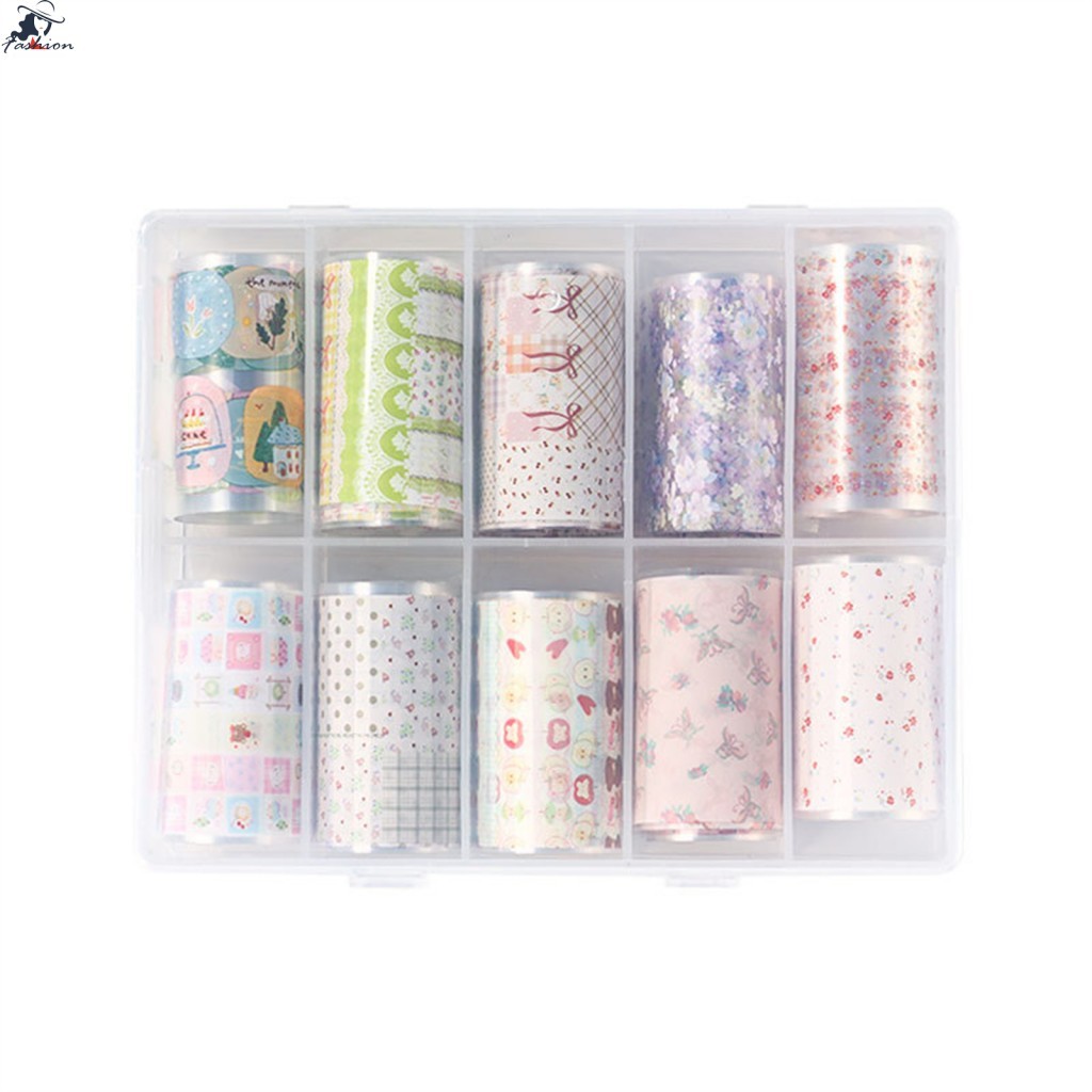 Nail Decal Transfer Paper Denim Texture การออกแบบสุนัขน่ารักสําหรับเล็บ DIY
