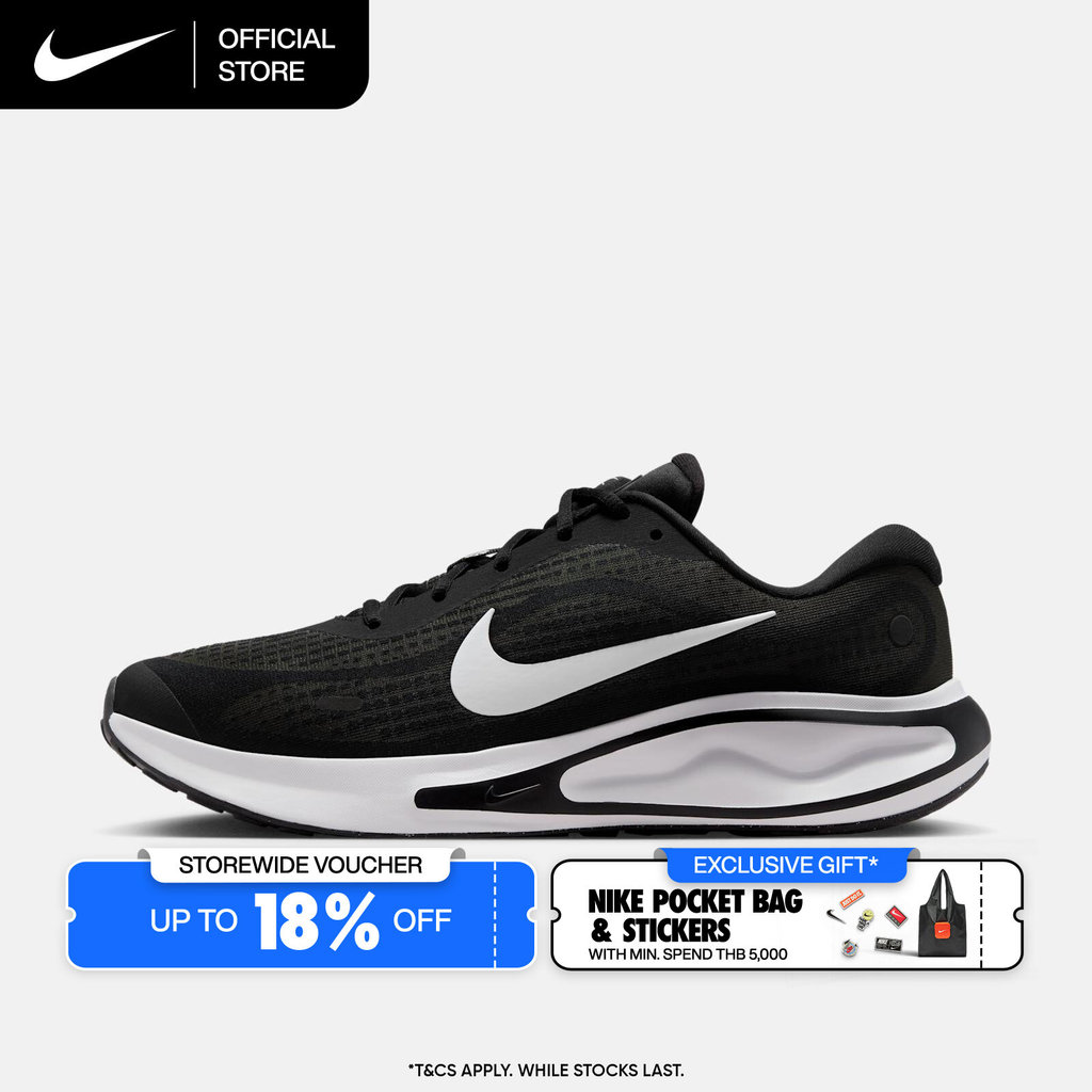 Nike Men's Journey Run Road Running Shoes - Black [FN0228-001]