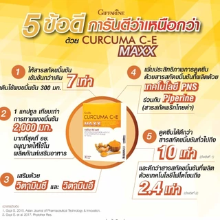 ขมิ้นชัน ชมิ้นชันแคปซูล ขมิ้นชันสกัด กิฟฟารีน | เคอร์คิวมา ซี-อี กิฟฟารีน ลดอาการ แน่นท้อง ท้องอืด