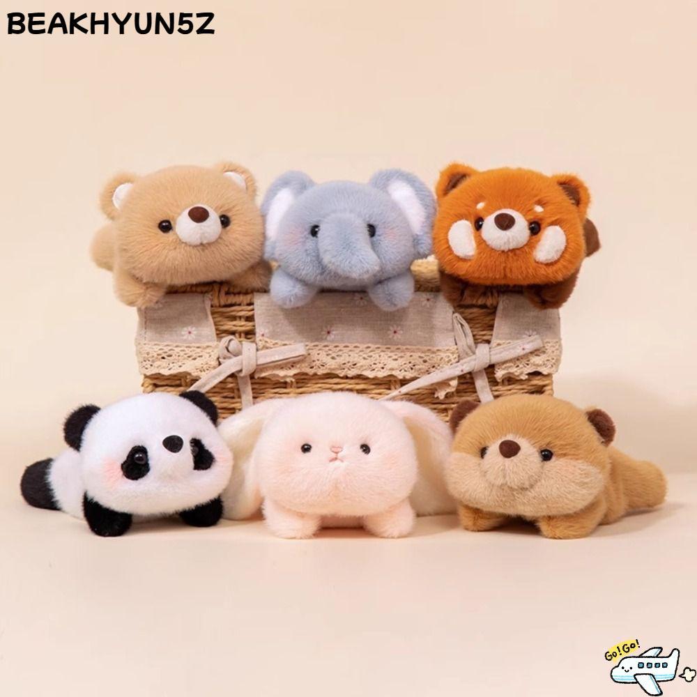 BEAKHYUN5Z ตุ๊กตาสัตว์หมอน, หมี 17 ซม. ตุ๊กตา Companion ตุ๊กตา, แฟชั่นช้าง Super Soft สัตว์ของเล่น Sleeping ของขวัญ