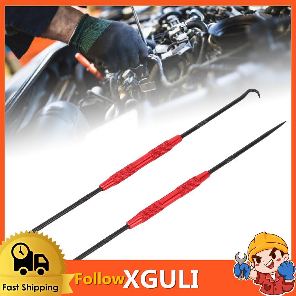 Xguli Xguli ViaGasaFamido ซีลน้ำมัน Pick Hook ชุด 4 รูปร่าง 210 มม.เหล็กชุบแข็งเครื่องมือยานยนต์สำหร