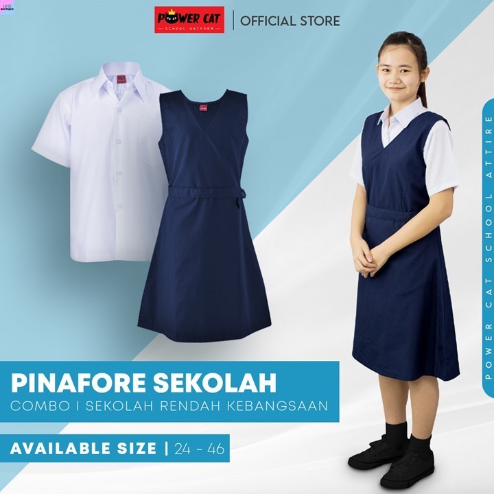 POWER CAT PINAFORE LOW SCHOOL POWER CAT (SIZE: 24-46)