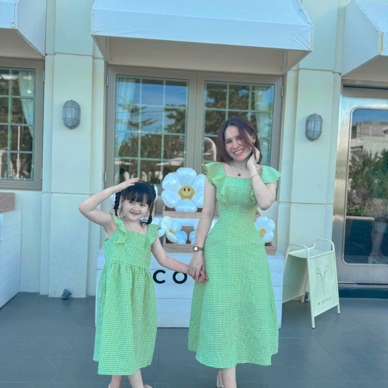 BNSTYLE ชุดคู่สาวแม่และเด็ก MB04