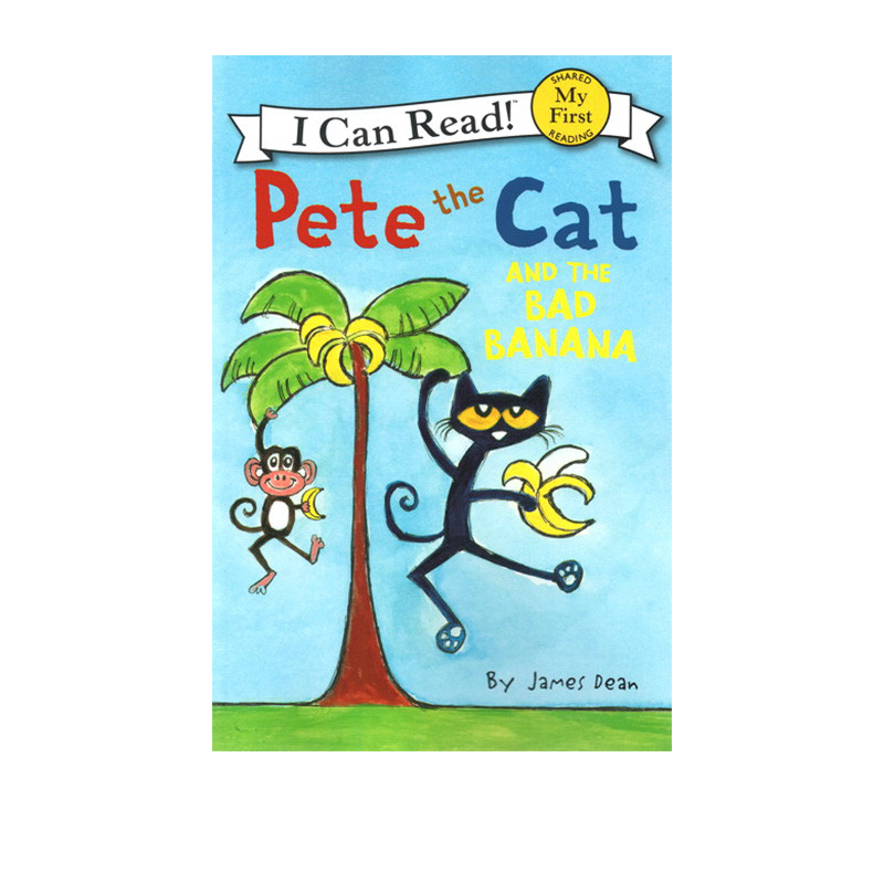 English Original I สามารถอ่าน 1 Pete the Cat Bad Banana Pete the Cat Graded Reading