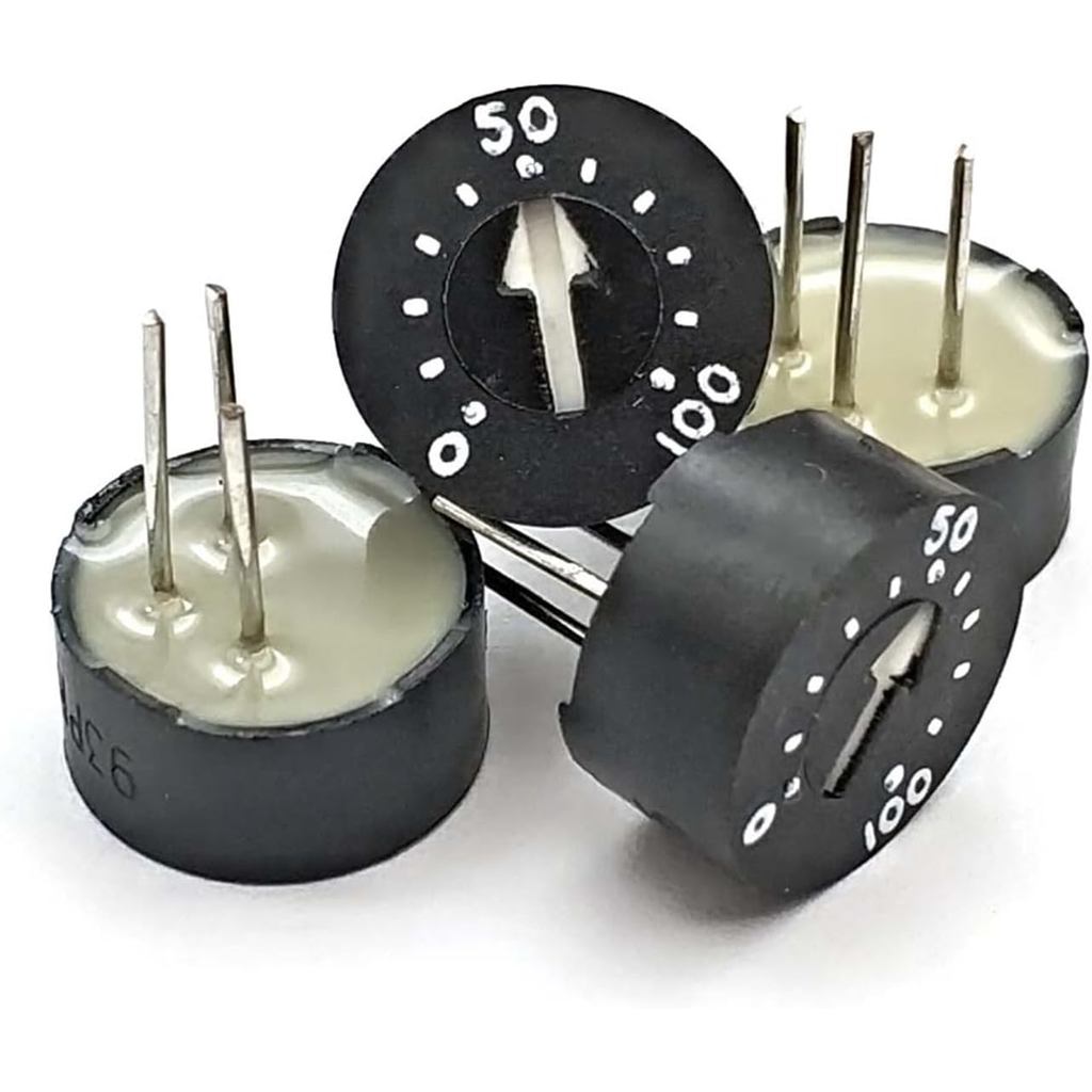 Potentiometer 93PR Variable Resistor Trimpot Precision ปรับได้ 1K 10K 50K 100K Ohm Glass Glaze