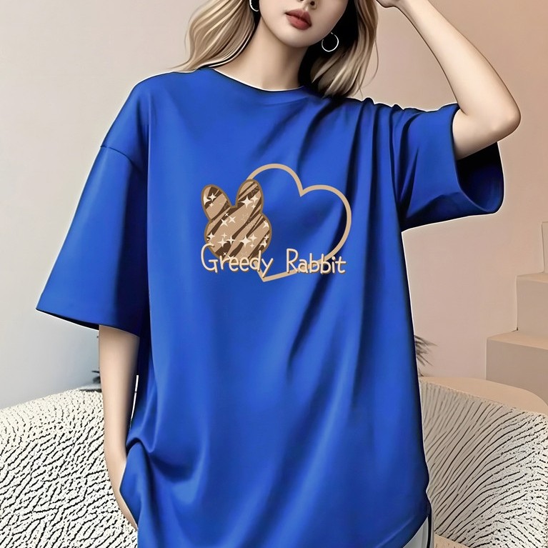 2Y121 T เสื้อเสื้อผ้า Tshirt Plus ขนาด T เสื้อเสื้อ T เสื้อ Crop Top เสื้อยืดฤดูร้อน Int