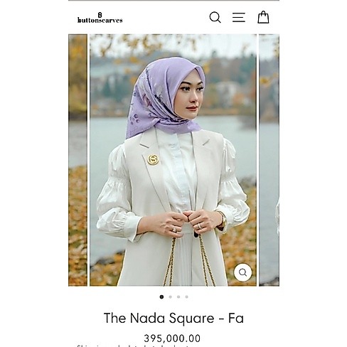 ButtonScarf Nada Series Fa Voal Hijab