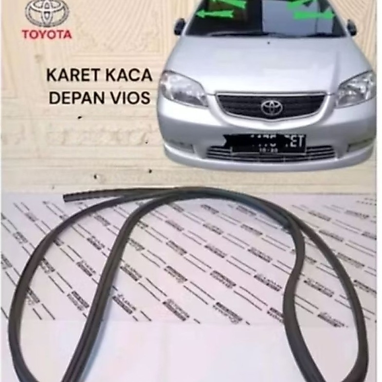 ยางกระจกหน้า TOYOTA VIOS GEN 1 GEN 2 GEN 3 ORIGINAL