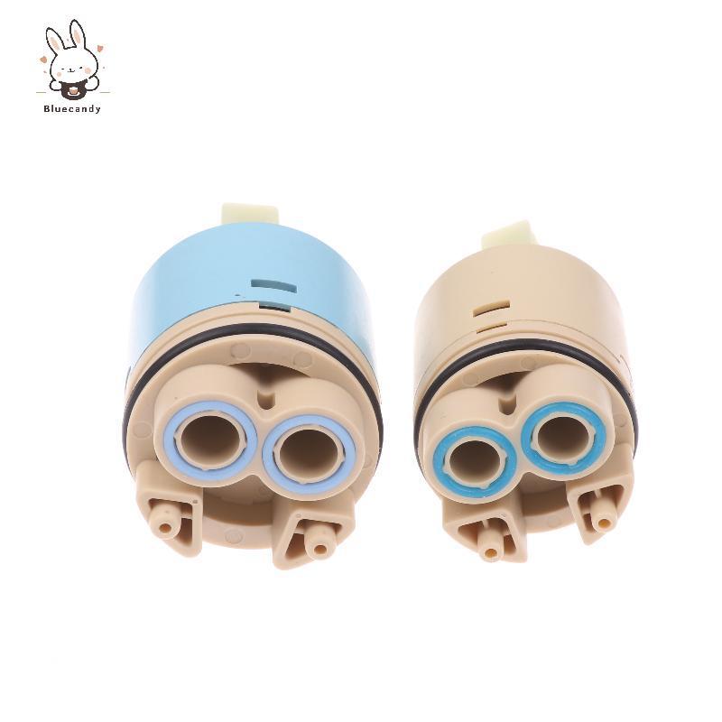[Bluecandy] 1 ชิ้นเซรามิค Thermostatic Disc วาล์วสําหรับก๊อกน้ําเปลี่ยนพลาสติก PP บ้านห้องน้ําห้องคร