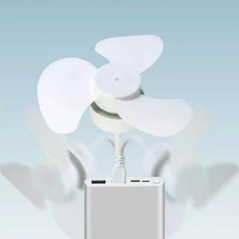 พัดลมมินิพกพา USB ยืดหยุ่นได้ สำหรับคอมพิวเตอร์และโน๊ตบุ๊ค thumbnail 5