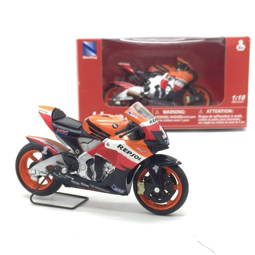 ขายดี 1/18 Honda Moto GP RC211V No. รถจักรยานยนต์1รุ่นความยาวประมาณ11.5ซม ซีโวอิ