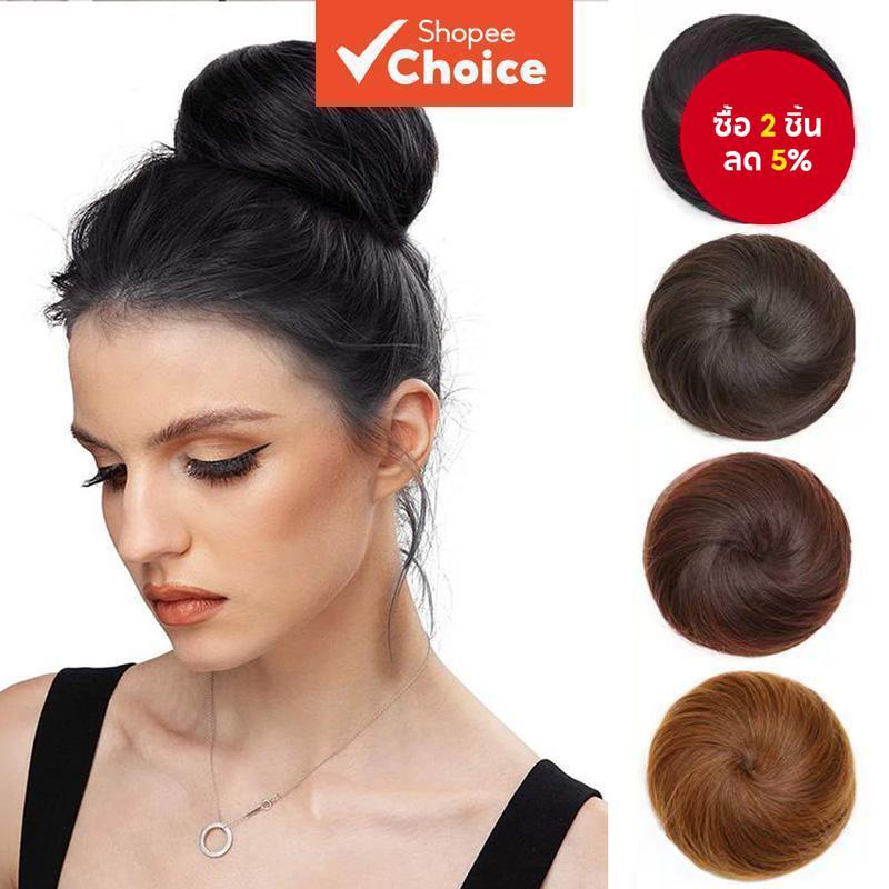 VMI มวยผมสังเคราะห์ Donut – Instant Chignon Maker Easy Updo หางม้าเครื่องมือจัดแต่งทรงผม Natural Looking Hairpiece สําหรับผู้หญิงทุกวัน