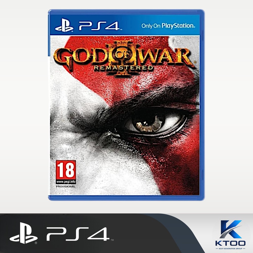 แผ่นเกมส์ PS4 : God of War 3 Remastered ✅ [มือ1 R2/EU] (มือ2) สินค้าพร้อมส่ง (God 3) (God of war 3 ps4) (PlayStation4)