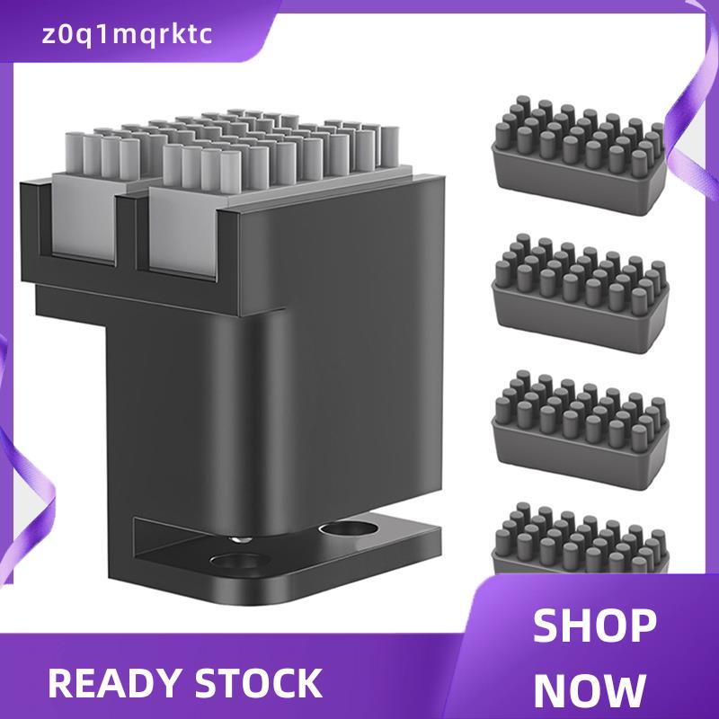 z0q1mqrktc หัวฉีด Wiper พิมพ์หัวทําความสะอาด 4 ชิ้นอะไหล่แปรงซิลิโคนสําหรับ P1P/P1S X1/X1C X1E ติดตั