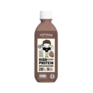 โทฟุซัง นมถั่วเหลืองโปรตีนสูงน้ำตาล0%ช็อคโกแลต Tofusan Hi-Protein 0% Sugar Chocolate 350ml.