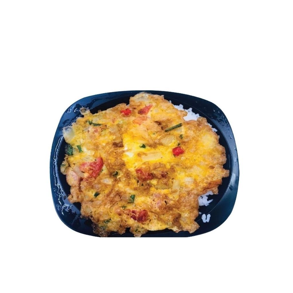 แม็กซ์แวลู ข้าวไข่เจียวแหนม Naem Omelette Rice 1Set