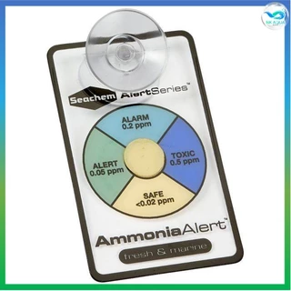 Seachem Alert แผ่นวัดค่า pH และ แอมโมเนีย ในตู้ปลา/ตู้ไม้น้ำ จากอเมริกา