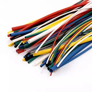 8 ขนาด 70 ชิ้น Assortment 2:1 ท่อหดความร้อน Tube Sleeving Wrap ชุดสายไฟ