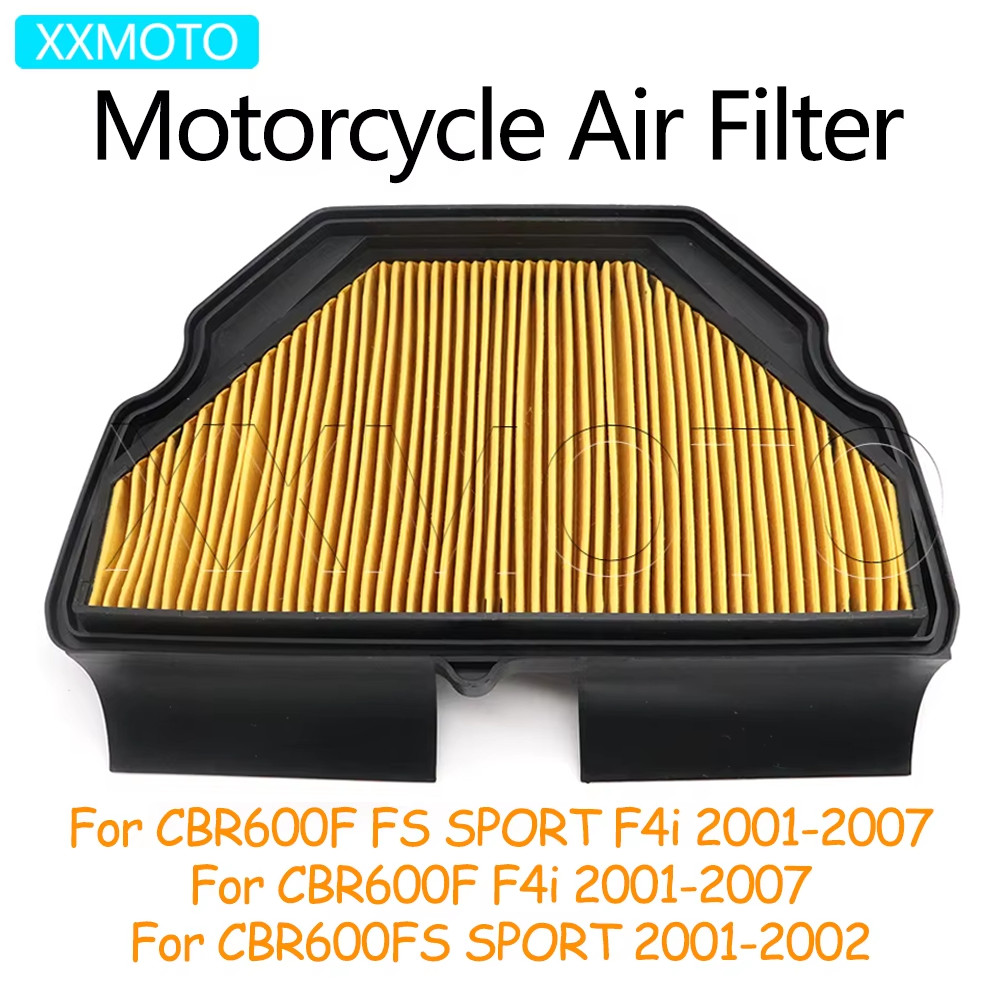 สําหรับ HONDA CBR600F FS SPORT F4i 2001-2007 CBR600FS SPORT 2001-2002 รถจักรยานยนต์กรองอากาศระบบทําค