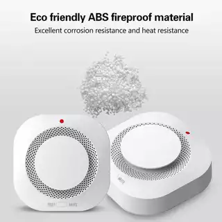 TL ตรวจจับควันไฟ Wi-Fi แบบใส่ถ่าน แจ้งเตือนเข้าแอป มีลำโพงในตัว Wi-Fi Photoelectric Smoke Detector(ไม่รวมแบตเตอรี่)
