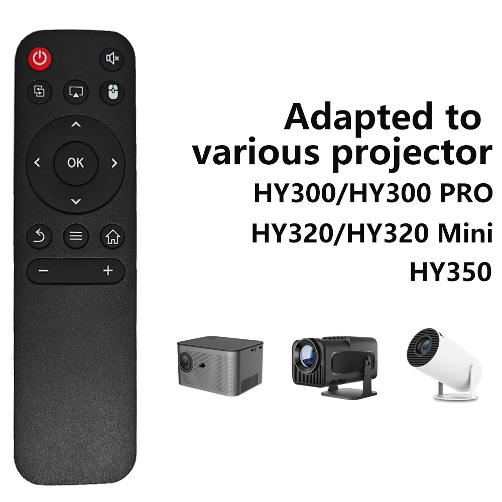 รีโมทคอนโทรลโปรเจคเตอร์สําหรับ HY300 HY300 PRO HY320MINI