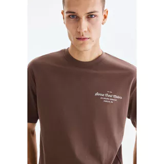 H&M(เอชแอนด์เอ็ม) เสื้อยืดพิมพ์ลายแบบหลวม ผู้ชาย 0967955_26