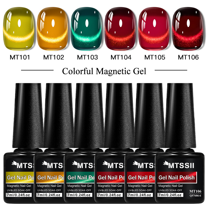 MTSSII 7ml สีวิแบรนท์สดใส มั่นคง21วัน ป้องกันสีออก แกะสลักง่าย ร้านทำเล็บ