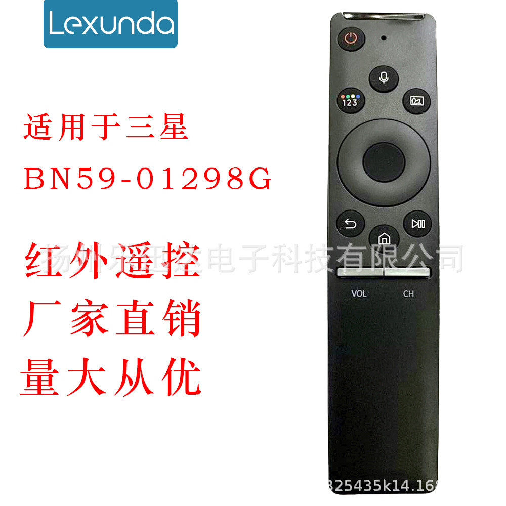 เหมาะสําหรับ Samsung TV Voice รีโมทคอนโทรล BN59-01298G QN75Q7FN QN49Q6 QN75Q8