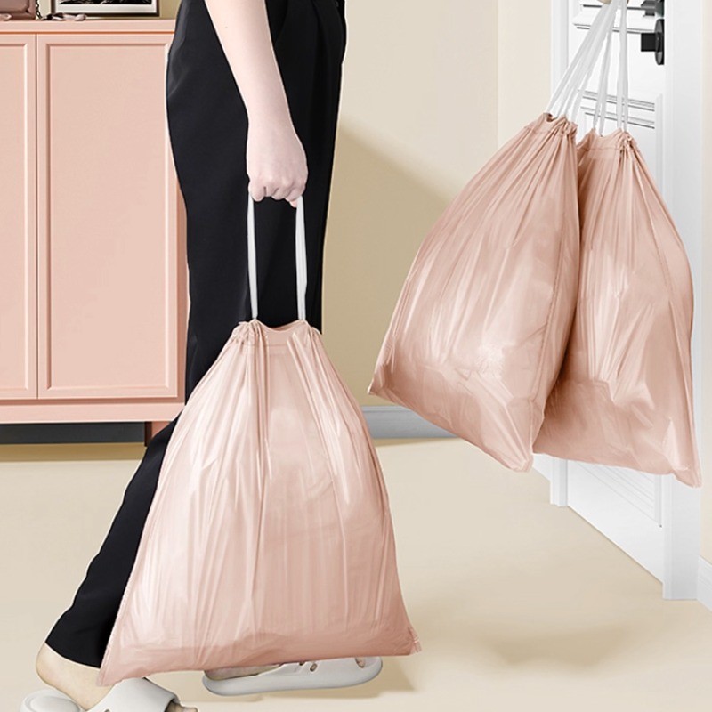 ถุงขยะ วิชาพลศึกษา หนาหูรูดสะดวก - หนักรับน้ําหนักรั่วหลักฐานฉีกขาดถุงขยะห้องครัวห้องน้ําใช้ - รูปที่ 4