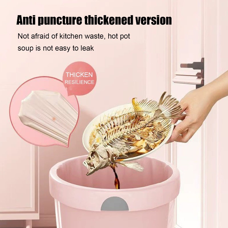 ถุงขยะ วิชาพลศึกษา หนาหูรูดสะดวก - หนักรับน้ําหนักรั่วหลักฐานฉีกขาดถุงขยะห้องครัวห้องน้ําใช้ - รูปที่ 5