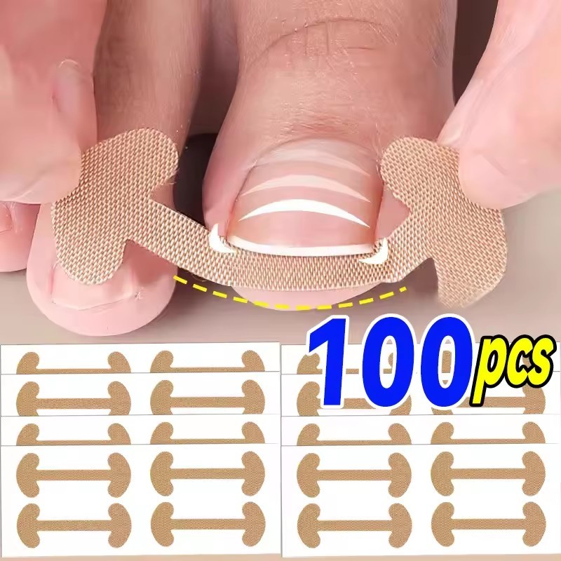 20/100 ชิ้น Professional คุด Toenail Correction สติกเกอร์ – Foot Corrector Anti Infection Nail Treatment Patch Toe Care