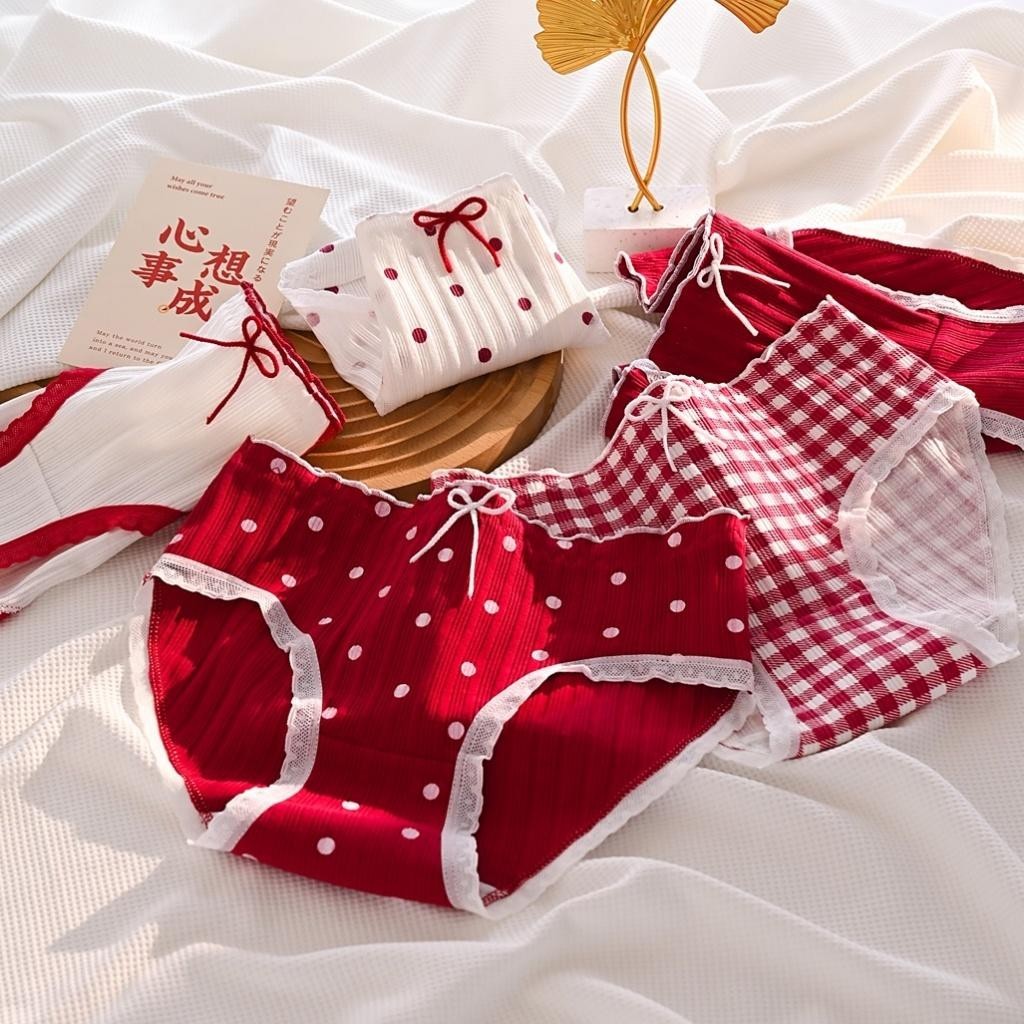 กางเกงในสุดน่ารัก สุดน่ารัก บางเบาใส่สบาย นุ่มยืดหยุ่น ใส่กระชับ กางเกงในหญิง NY103