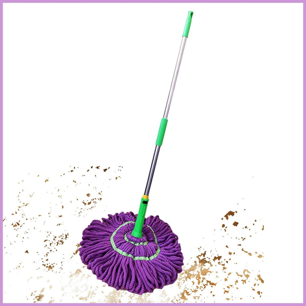 Easy Wring Mop ดูดซับ Mop สําหรับห้องนอน Easy Wring Telescopic ทําความสะอาดเครื่องมือสําหรับห้องครัว