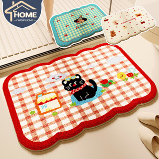 พรม พรมห้องน้ำลายการ์ตูน ทนต่อสิ่งสกปรก ทำความสะอาดง่าย และก…