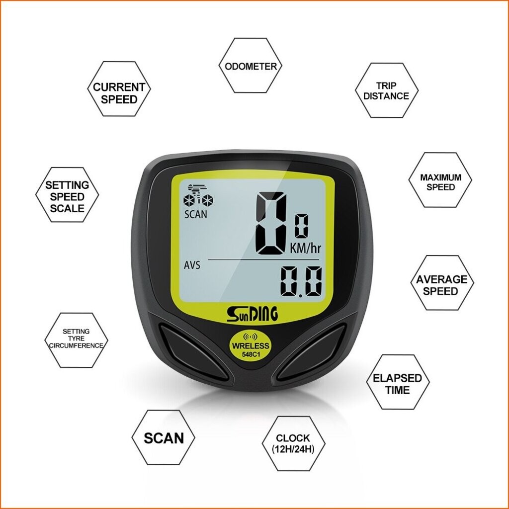 ไมล์ไร้สาย SUNDING รุ่น sd 548c 14 ฟังชั่น (แพ๊คถุง OPP) - รูปที่ 4