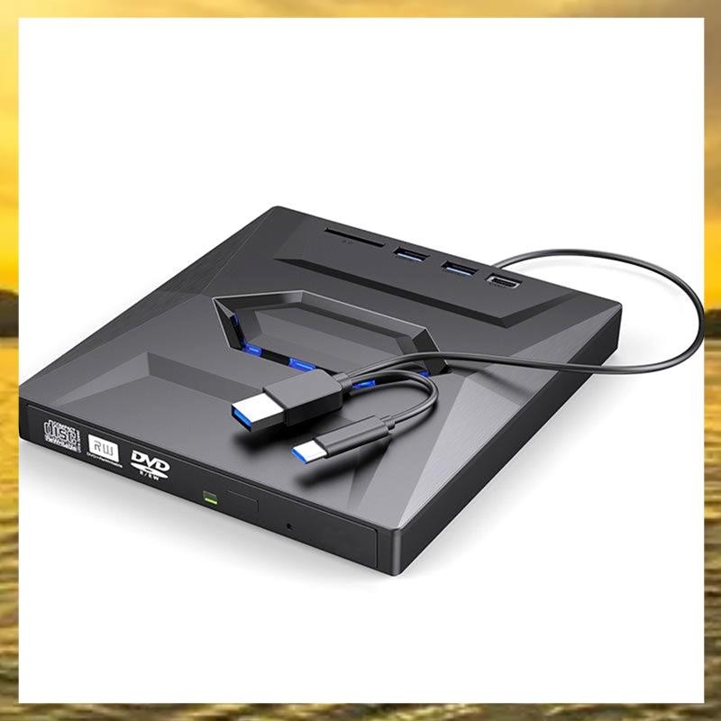 (PTL)เตาซีดีภายนอก DVD Burner Driver CD Driver DVD